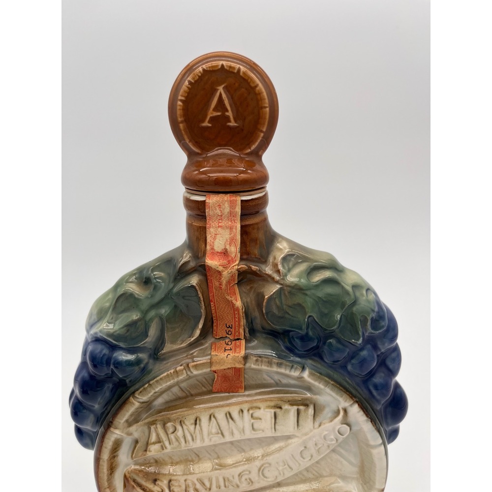 Vintage Jim Beam Bacchus Decanter Regal China Armanetti Chicago Bourbon Bottle - Picture 8 of 14